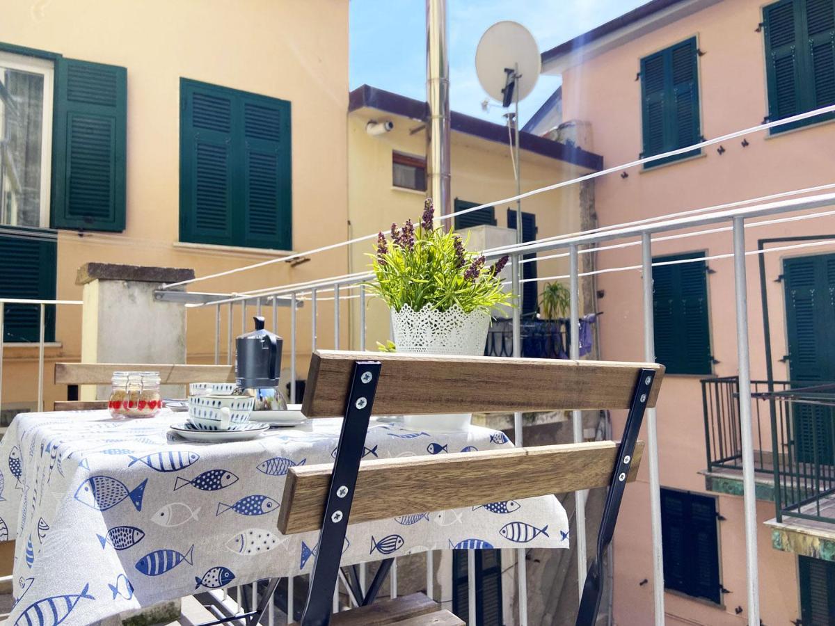 La Casa Di Lenu Apartment Riomaggiore Luaran gambar